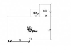 49 Sterling St, Newton MA  02465-2614 floor plan