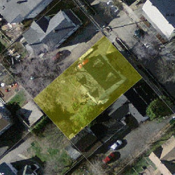 43 Cook St, Newton MA 02458-1311 aerial view