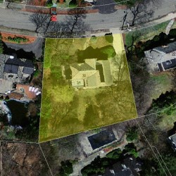 30 Ellis Rd, Newton MA 02465-2917 aerial view