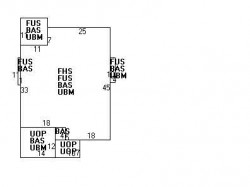 31 Harrington St, Newton MA  02460-1525 floor plan