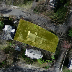 139 Brackett Rd, Newton MA  02458-2613 aerial view