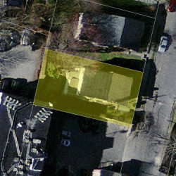 10 John St, Newton MA  02459-2305 aerial view