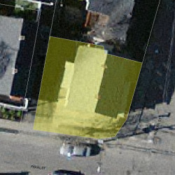 43 School St, Newton MA  02458-1500 aerial view