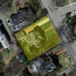 17 Prince St, Newton MA 02465-2608 aerial view