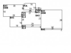 40 Bristol Rd, Newton MA 02465-2903 floor plan