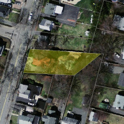 298 Cherry St, Newton MA  02465-1605 aerial view