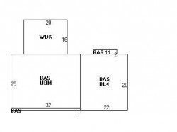 100 Peregrine Rd, Newton MA  02459-3441 floor plan