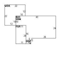 190 Upland Ave, Newton MA 02461-2043 floor plan
