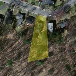 46 Charlemont St, Newton MA 02461-1908 aerial view