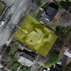 1462 Centre St, Newton MA 02459-2446 aerial view