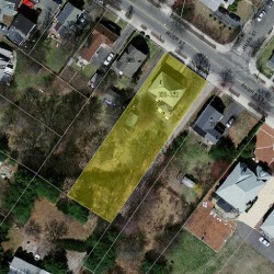 320 River St, Newton MA  02465-1438 aerial view