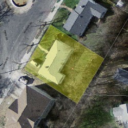 120 Selwyn Rd, Newton MA 02461-2143 aerial view
