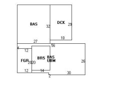 123 Truman Rd, Newton MA  02459-2640 floor plan
