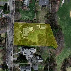 63 Windsor Rd, Newton MA 02468-1504 aerial view