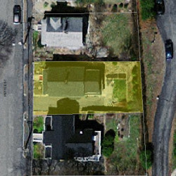 50 Pettee St, Newton MA  02464-1213 aerial view