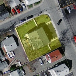 123 Bridge St, Newton MA 02458-1105 aerial view