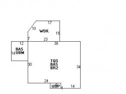 45 Wiswall Rd, Newton MA  02459-3535 floor plan
