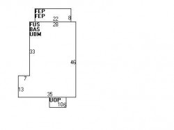 87 Athelstane Rd, Newton MA  02459-2422 floor plan