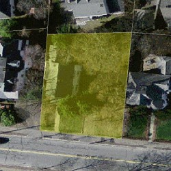 885 Beacon St, Newton MA 02459-1822 aerial view