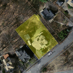 39 Terrace Ave, Newton MA 02461-1426 aerial view