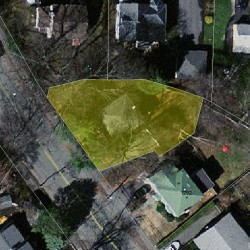 1286 Walnut St, Newton MA 02461-1844 aerial view