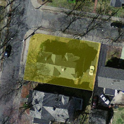 38 Walker St, Newton MA 02460-1520 aerial view