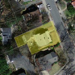 8 Burnside Rd, Newton MA 02461-1401 aerial view