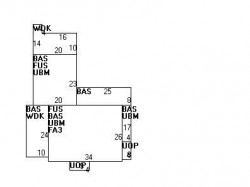65 Allerton Rd, Newton MA 02459-2417 floor plan