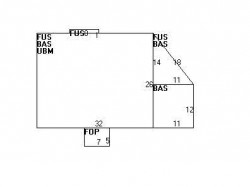 50 Brewster Rd, Newton MA  02461-1302 floor plan