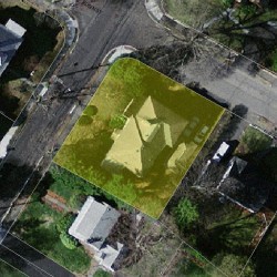 100 Glen Ave, Newton MA 02459-2080 aerial view