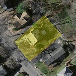 26 Lewis St, Newton MA 02458-1825 aerial view