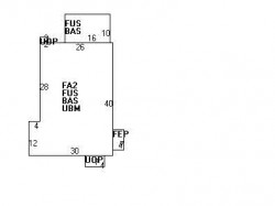 77 Waban St, Newton MA 02458-1456 floor plan