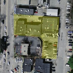 82 Winchester St, Newton MA 02461-1720 aerial view