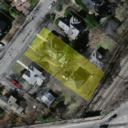 56 Hartford St, Newton MA 02461-1517 aerial view