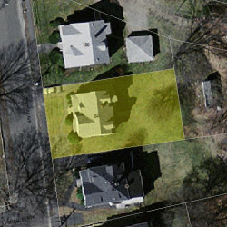 84 Central Ave, Newton MA 02460-1714 aerial view