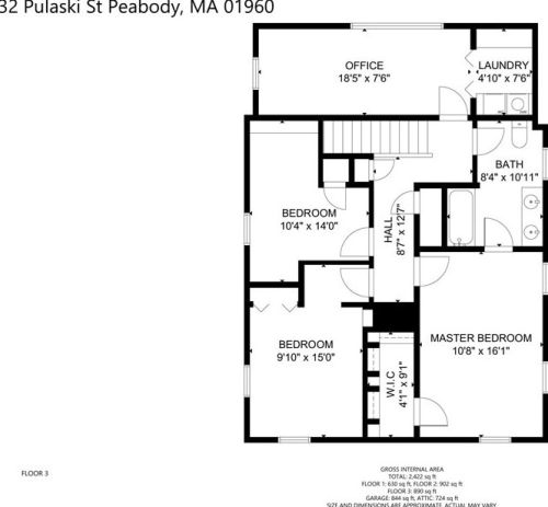 32 Pulaski St, Peabody MA 01960-1831 exterior