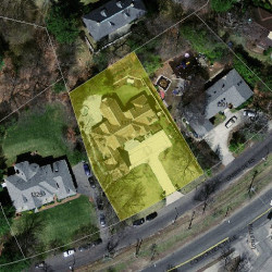 1311 Commonwealth Ave, Newton MA 02465-2912 aerial view