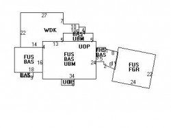 11 Mossfield Rd, Newton MA  02468-1921 floor plan