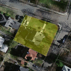 70 Hunnewell Ave, Newton MA 02458-2239 aerial view