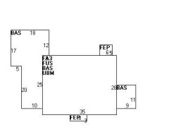 1572 Beacon St, Newton MA  02468-1508 floor plan