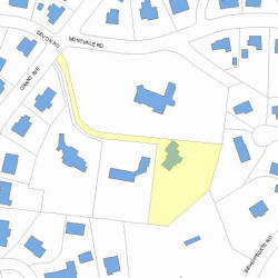 140 Grant Ave, Newton MA 02459-1349 plot plan