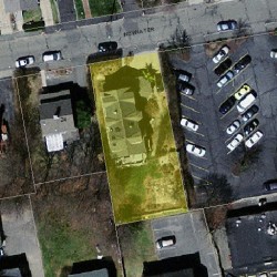 18 Indiana Ter, Newton MA  02464-1315 aerial view