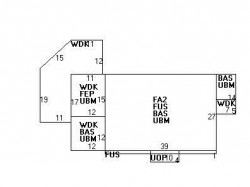 107 Franklin St, Newton MA 02458-2411 floor plan