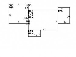 614 Dedham St, Newton MA 02459-2936 floor plan