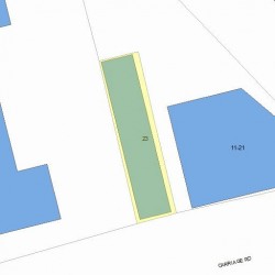 23 Commonwealth Ave, Newton MA 02459 plot plan