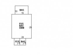 17 Central Close, Newton MA  02466-2305 floor plan