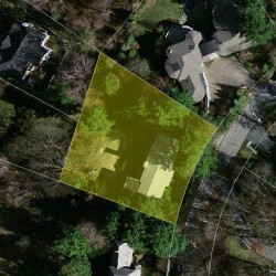 105 Baldpate Hill Rd, Newton MA 02459-2853 aerial view