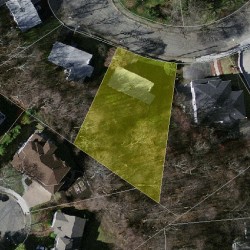 28 Cottonwood Rd, Newton MA 02459-3112 aerial view