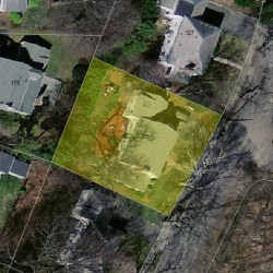 135 Blake St, Newton MA 02460-2032 aerial view