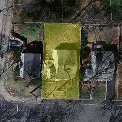 24 Elinor Rd, Newton MA 02461-1835 aerial view